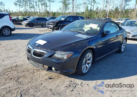 2006 BMW 650I z USA, uszkodzony, nr VIN WBAEK13456CN75641